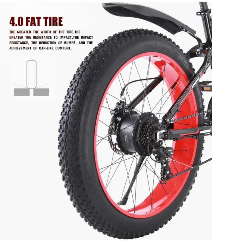 Велосипед электрический 1000 Вт ebike 2019 Новый Электрический горный велосипед olding