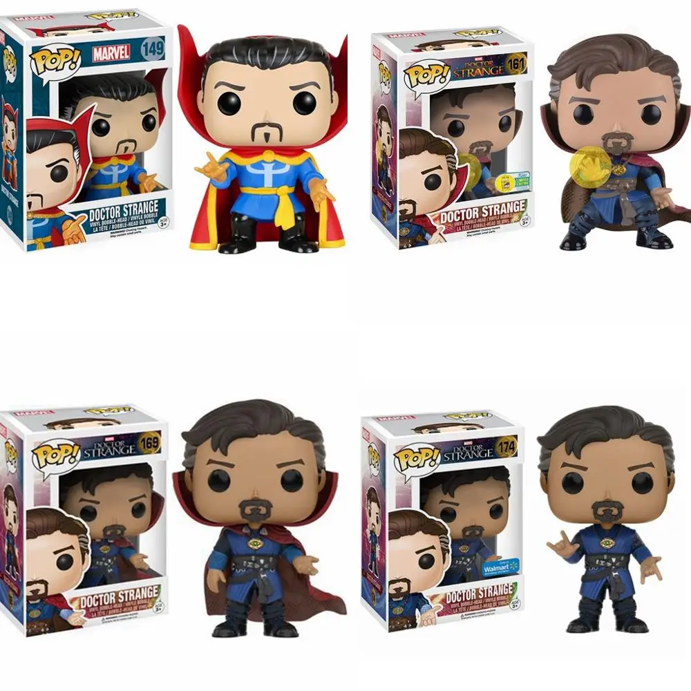 FUNKO POP Doctor Strange Vinyl Doll Action Figures Brinquedos Dr. Collection Model Car Decoration Toys | Игрушки и хобби