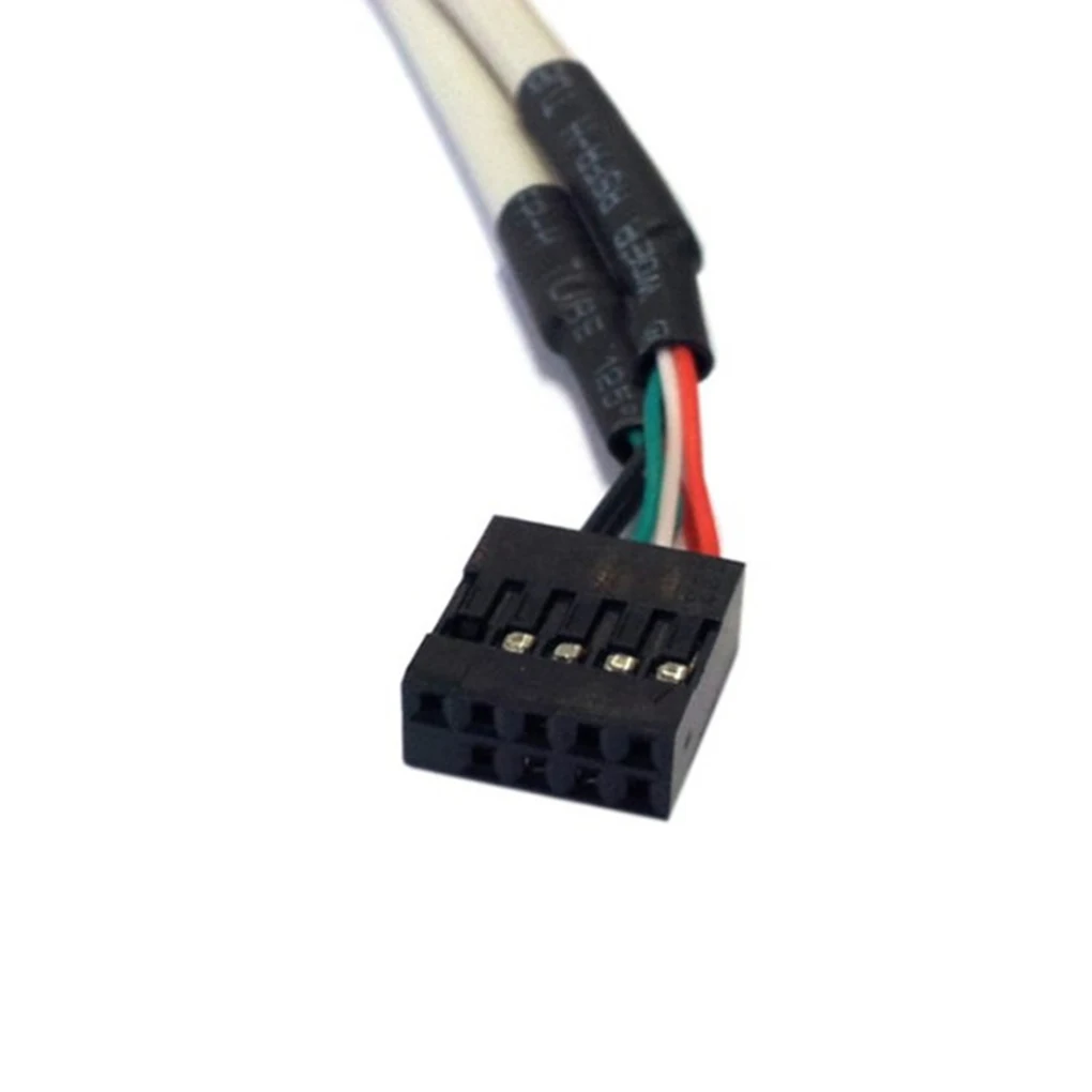 Материнская плата 2 портовый USB 0 9 контактный разъем удлинитель адаптер кабеля