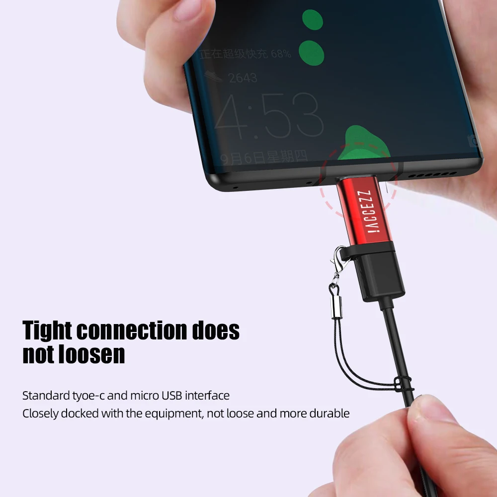! 2 шт./упаковка адаптер для Samsung S9 S8 Huawei P20 P10 Xiaomi USB C OTG|Переходники и адаптеры| |