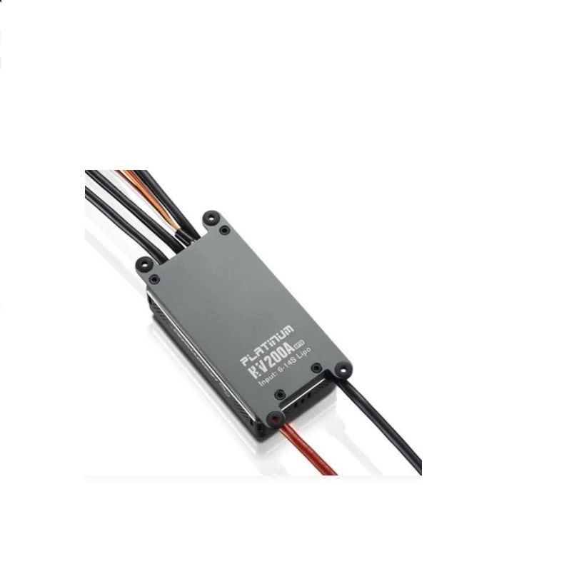 HobbyWing Platinum HV 200A V4.1 ESC 6-14S с электронным контролем скорости с BEC без BEC для DIY Радиоуправляемый гонщик