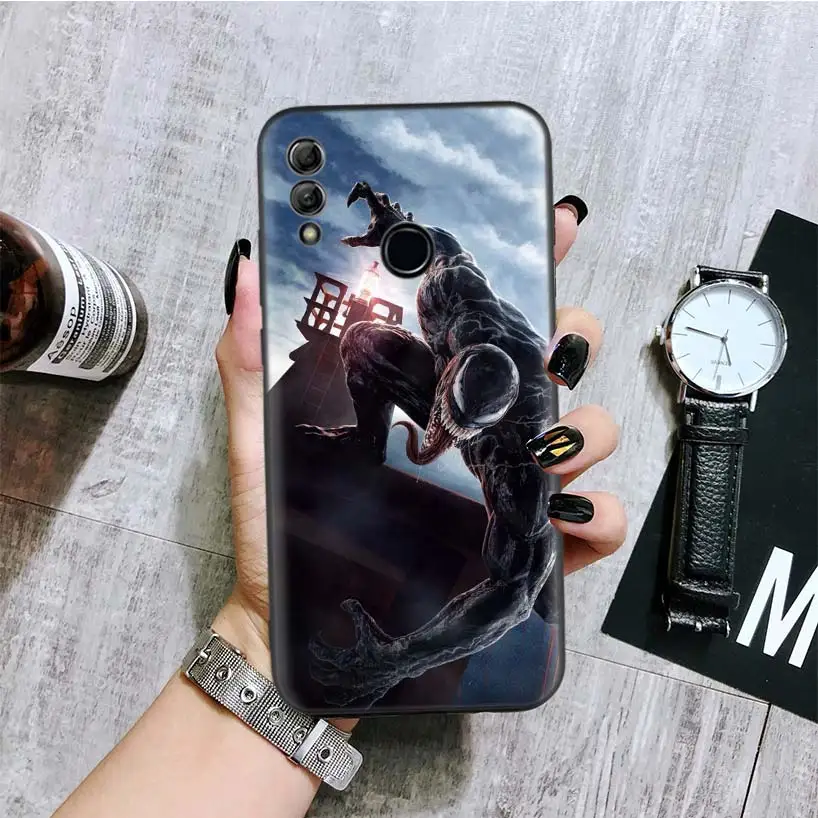 BA078-1 Чудо-яд супер герой черная крышка чехол для телефона для huawei Y9 Y5 Y6 Y7 Honor 10 9 Lite 9X8X8 S 8A фотоаппаратов моментальной печати 7S 7A 10i 20i V20 Coque C - Цвет: BA078-1
