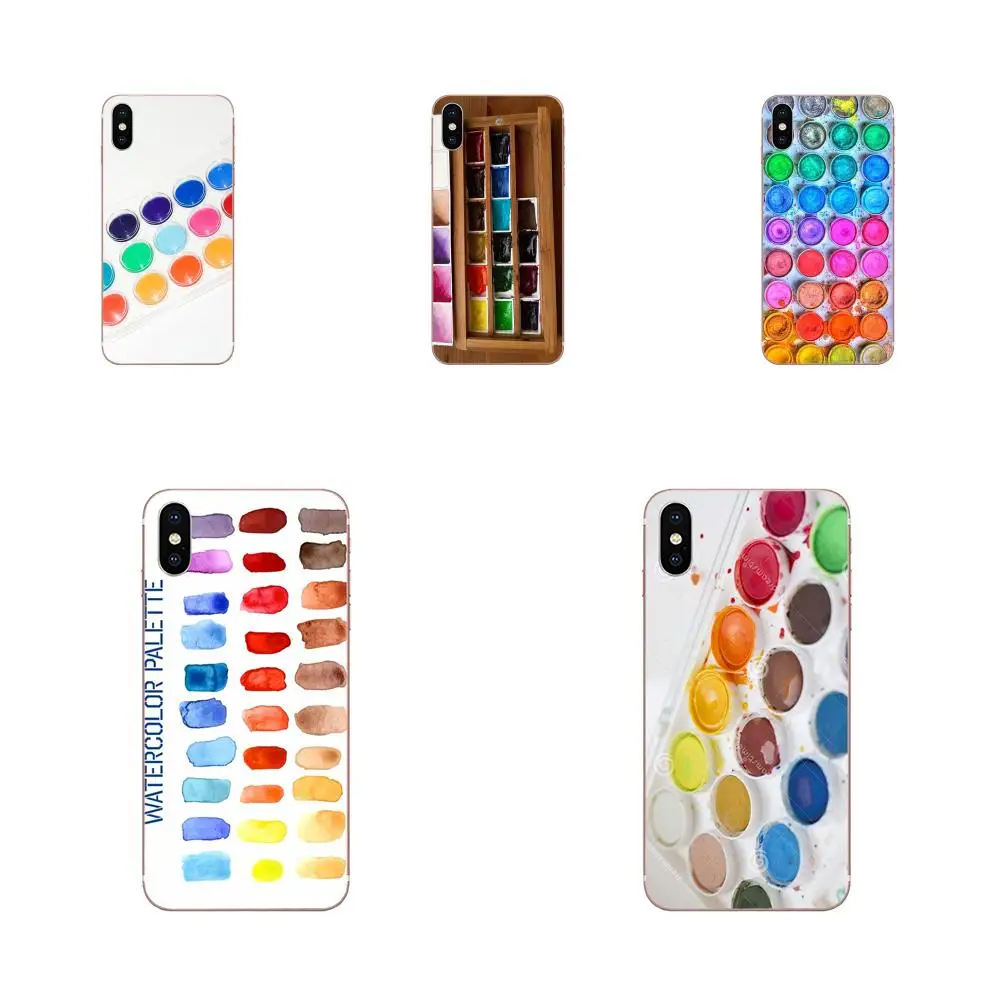 

For Samsung Galaxy Note 5 8 9 S3 S4 S5 S6 S7 S8 S9 S10 5G mini Edge Plus Lite On Sale Watercolor Paint Set Palette