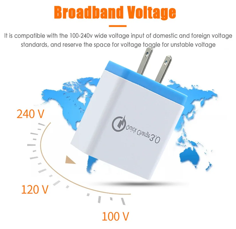 США Plug 4USB умный мобильный телефон зарядное устройство 5V3A зарядное устройство для samsung для Xiaomi для IPhone x для huawei адаптер зарядное устройство