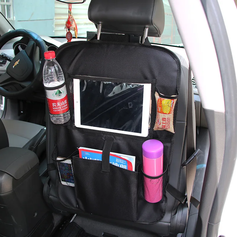 Органайзер для заднего сиденья автомобиля и автомобильного сиденья протектор с сенсорным экраном планшета держатель заднего сиденья автомобиля Органайзер