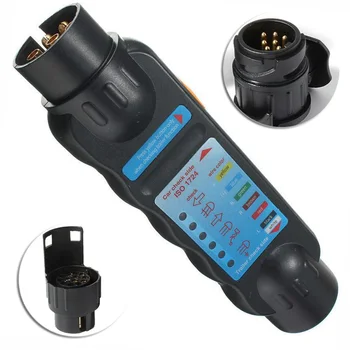 

Plug Wiring Circuit Tester Indicator Towing Lights Cable 6 LED 20x6x4cm