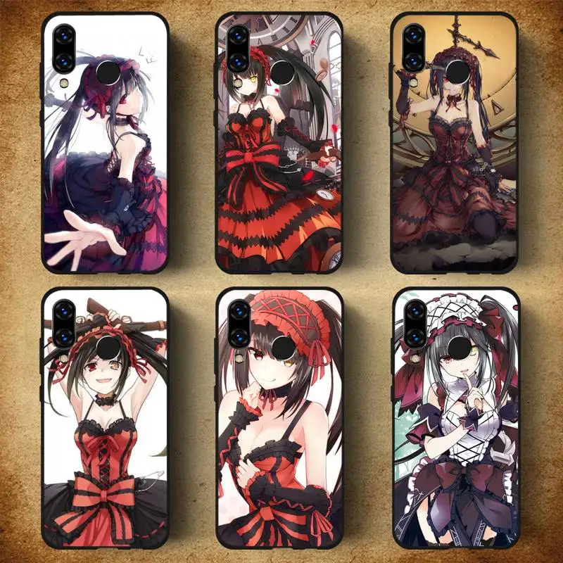 

Tokisaki Kurumi Anime Phone Case For Huawei Honor 7C 7A 8X 8A 9 10 10i Lite 20 NOVA 3i 3e