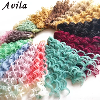 

Fashion 25*100cm DIY Mini Tresses Doll Wig High-Temperature Material Hair Wig For BJD High-Temperature Doll Accessories