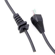 8 ядер растягивающийся спиральный медный Электрический провод звук ручной инструмент подключения пружина аудио микрофонный кабель для Yaesu MH-67A8J