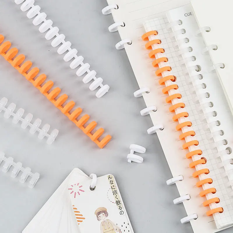 100pcs Office School Colorful Plastic Paper Fasteners,2 Holes - Binding  Combs & Spines - AliExpress