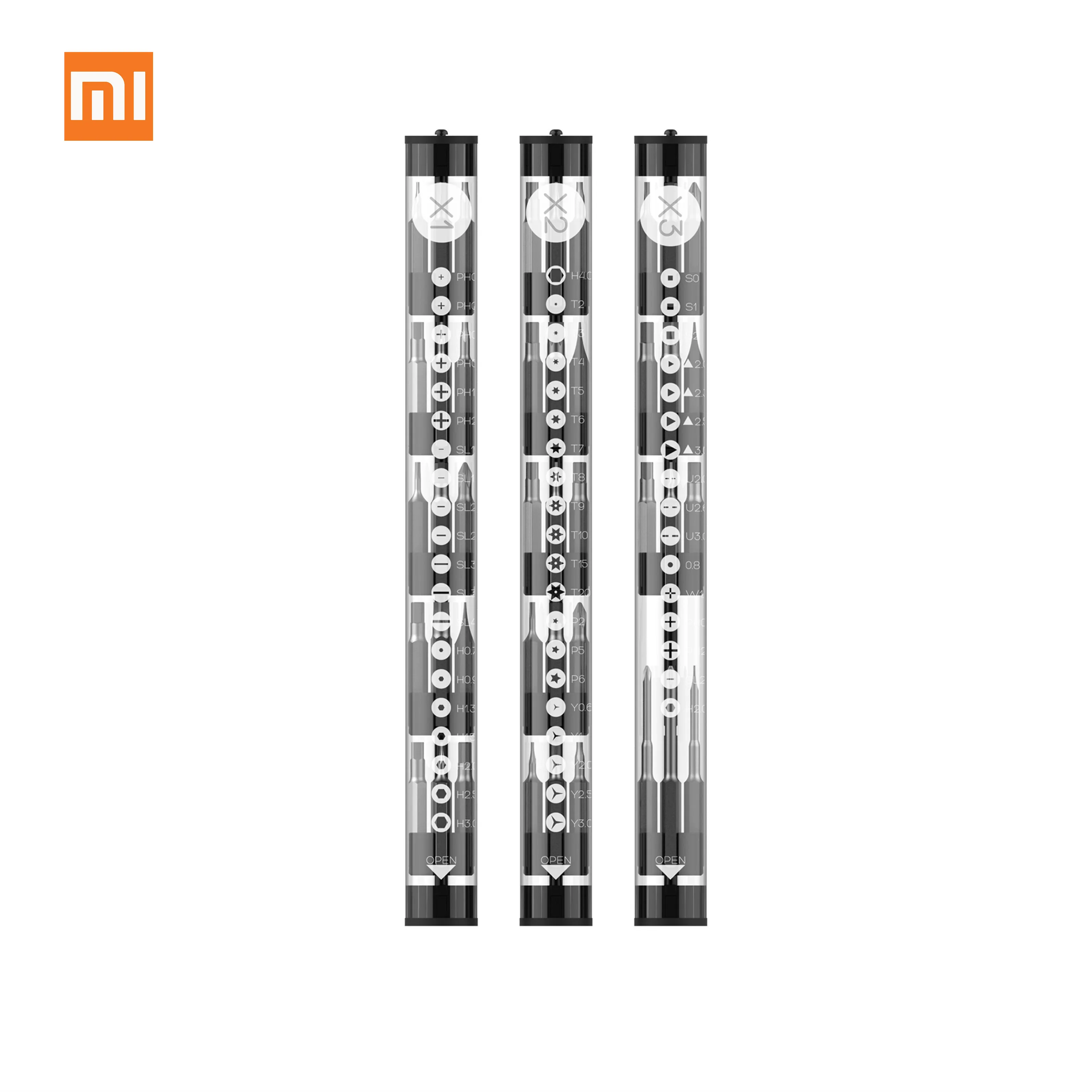 Xiaomi Mijia Wowstick электрическая отвертка X1/X2/X3 56 шт. Многоцелевой 4 мм S2 Стальная отвертка Биты для отвертки набор