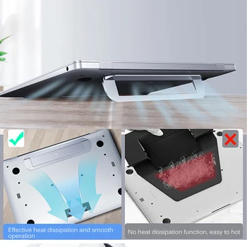 

Desktop Increased Bracket 15-17 Inch For Macbook Pro Air Applicable To Notebook Stand Desktop Holder Computer Stand