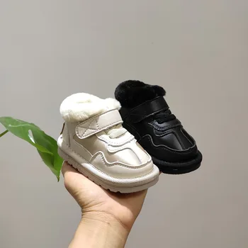 

Winter Baby Toddler Shoes Winter Infant Baby Toddler Shoes Children's Cotton Boots Low-top Snow Boots Children Shoes