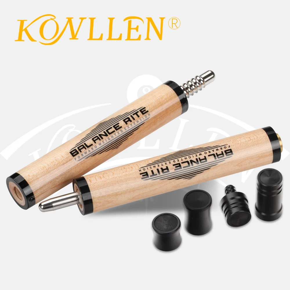 

Pool Billiard Cue Extension Double Head 8Teeth Joint 2.6Inches Portable Stick Extended For ZOKUE/3142/FURY Billiard Accessories