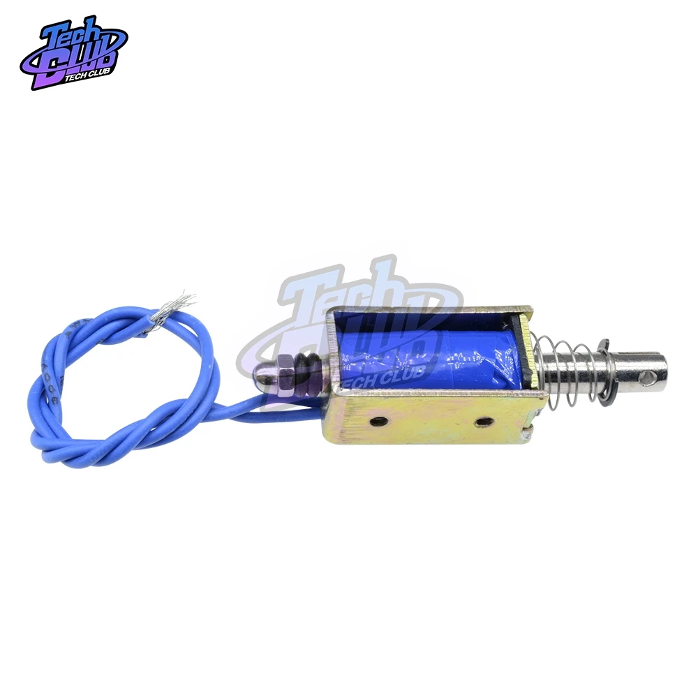 JF 0530B Электромагнит DC 6V/12V/24V 300mA 5N 10mm точный Pull Push Type Линейный электромагнитный