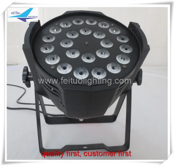 H-4/лот led par Дискотека вечерние светильники 24x15 Вт rgbwa 5 в 1 красочный PAR Может DMX сценическая лампа