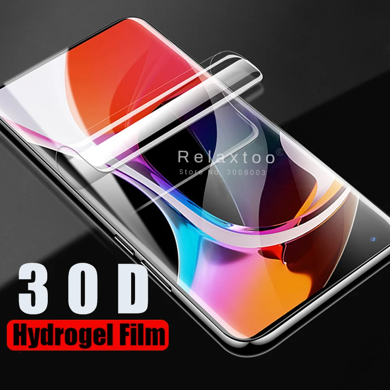 Мягкая Гидрогелевая защитная пленка 30d для экрана xiaomi10 xiaomi mi 10 pro mi10 mi10pro