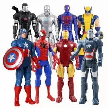 

30Cm Marvel The Avenger Super Hero Infinity War Wolverine Iron Man American Captain Thor Action Figure Modell Doll Kids