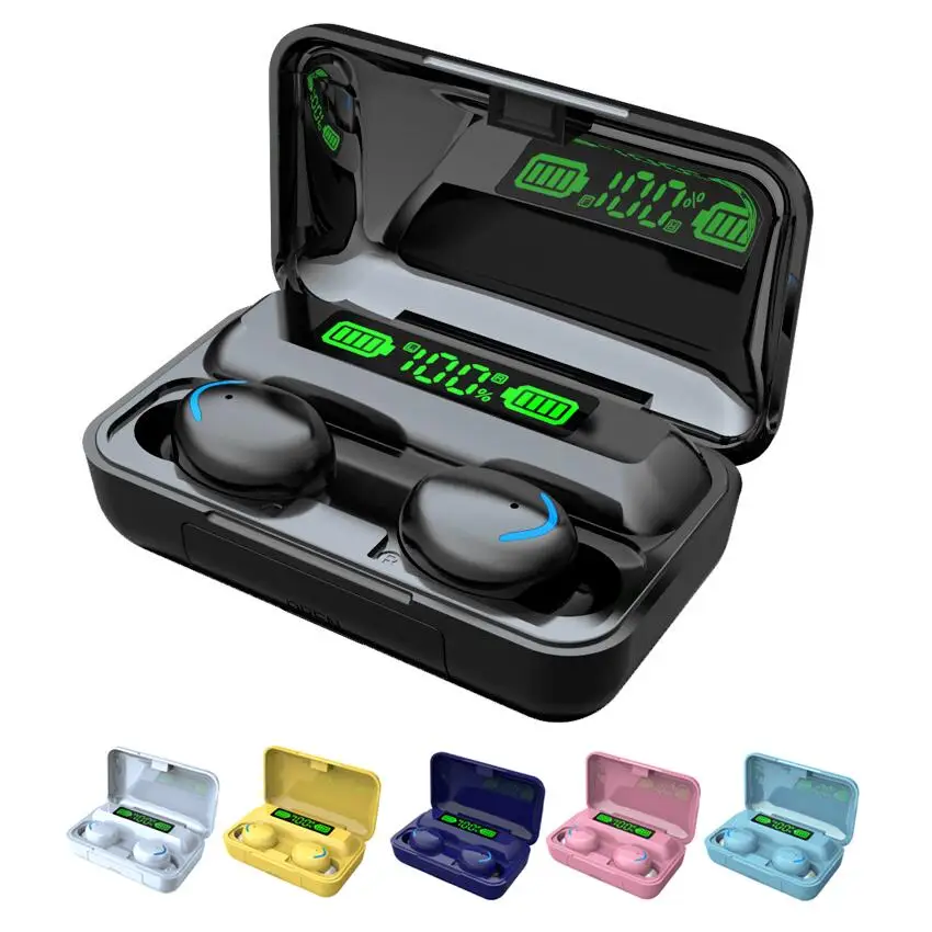 TWS F9 беспроводные наушники-вкладыши наушники спортивные гарнитура с для 5 0 Bluetooth