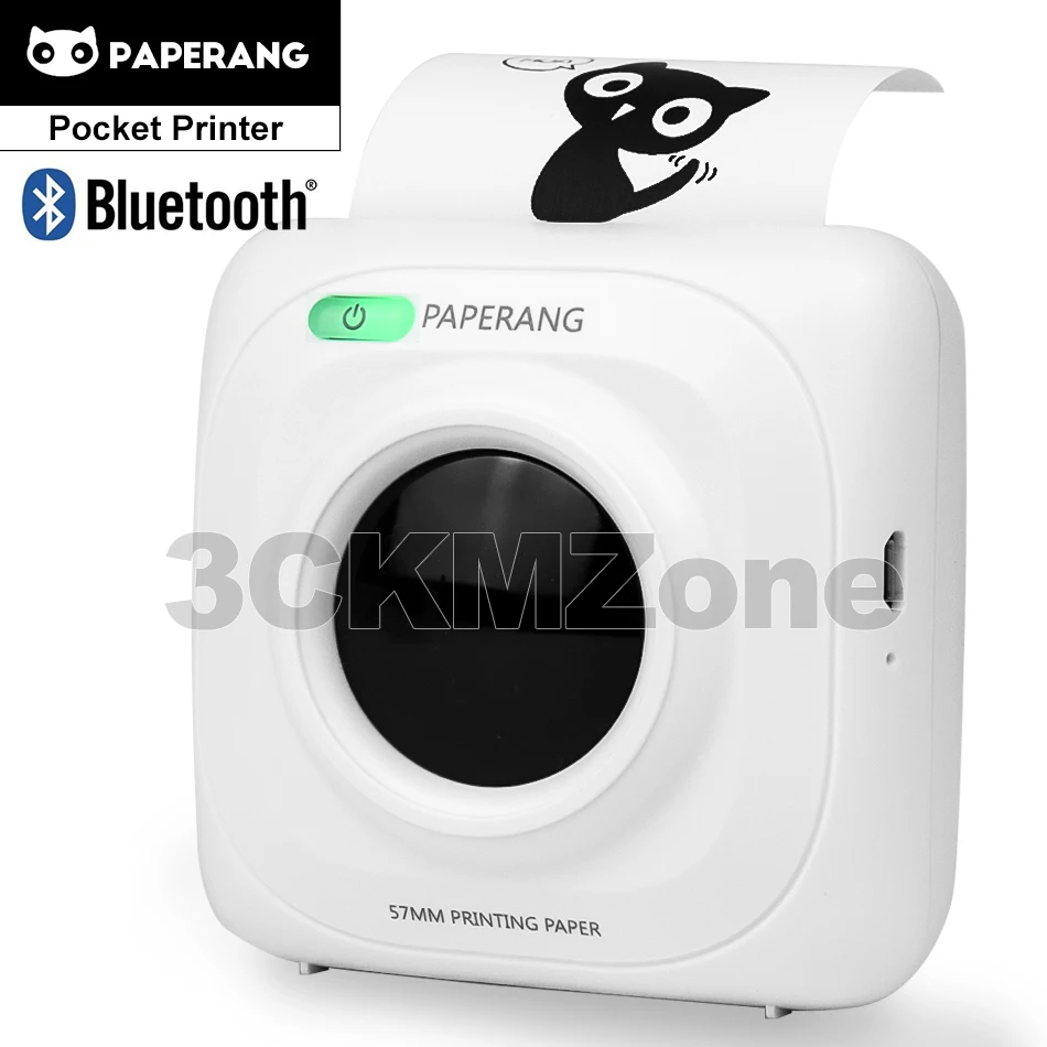 Карманный принтер PAPERANG P1 Mini Bluetooth 4 0 карманный для фотографий и телефонов под