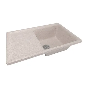 

Мойка ML-GM19 с крылом, песочная (302), 495*750*200мм