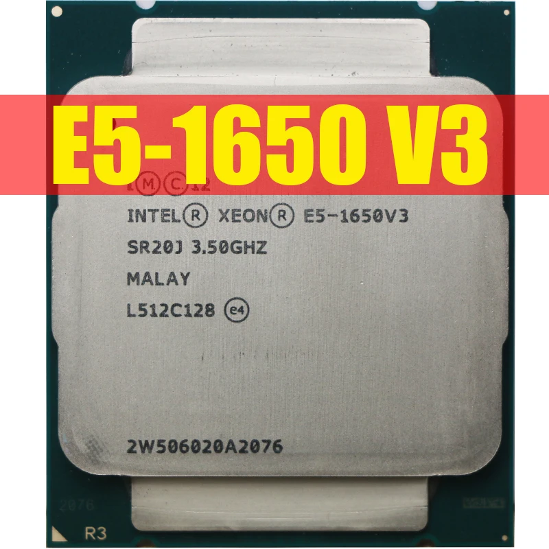 Intel Xeon E5 1650 V3 3.5GHz 6 Core 15Mb Cache LGA2011 3 CPU E5 1650 V3 Processor E5 1650V3 CPU|CPUs| - AliExpress