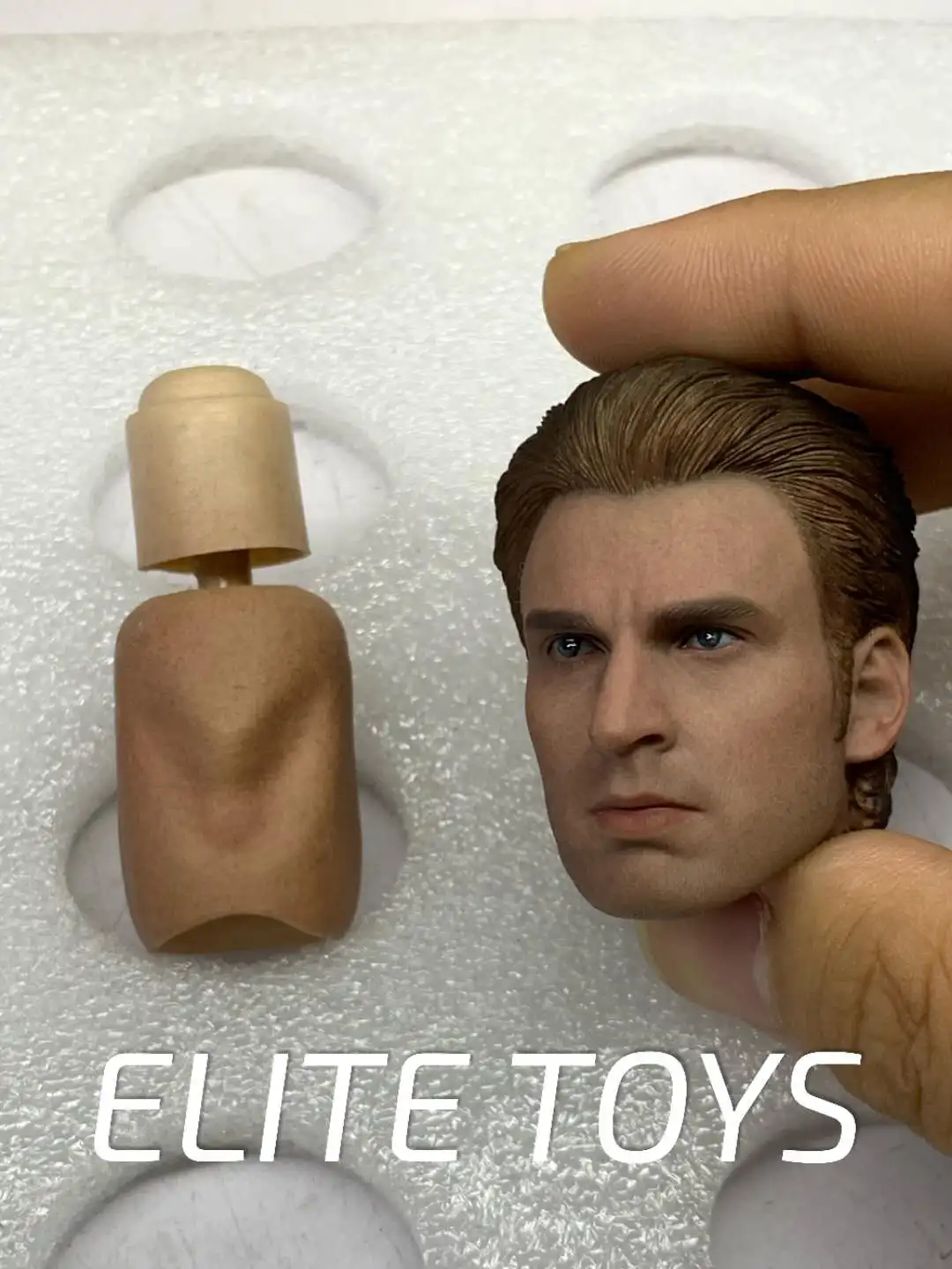 Элитные игрушки 1/6 Капитан Америка голова Лепка для 12 дюймов Фигурка DIY