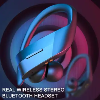 

Led Display Bluetooth Earphone Wireless Headphones TWS Mic Headset Waterproof Noise Cancelling Earbuds With Stereo V6F9