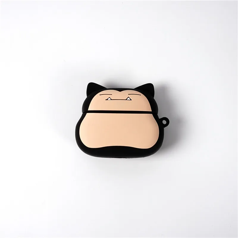3D мультфильм Snorlax Kabigon милый медведь чехлы для наушников для Apple беспроводная Bluetooth гарнитура Airpods Pro 3 силиконовый чехол для наушников