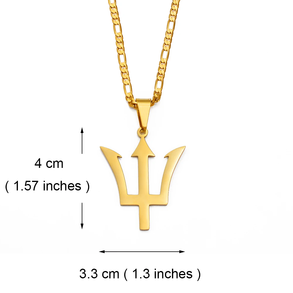 Barbados Symbol Necklace