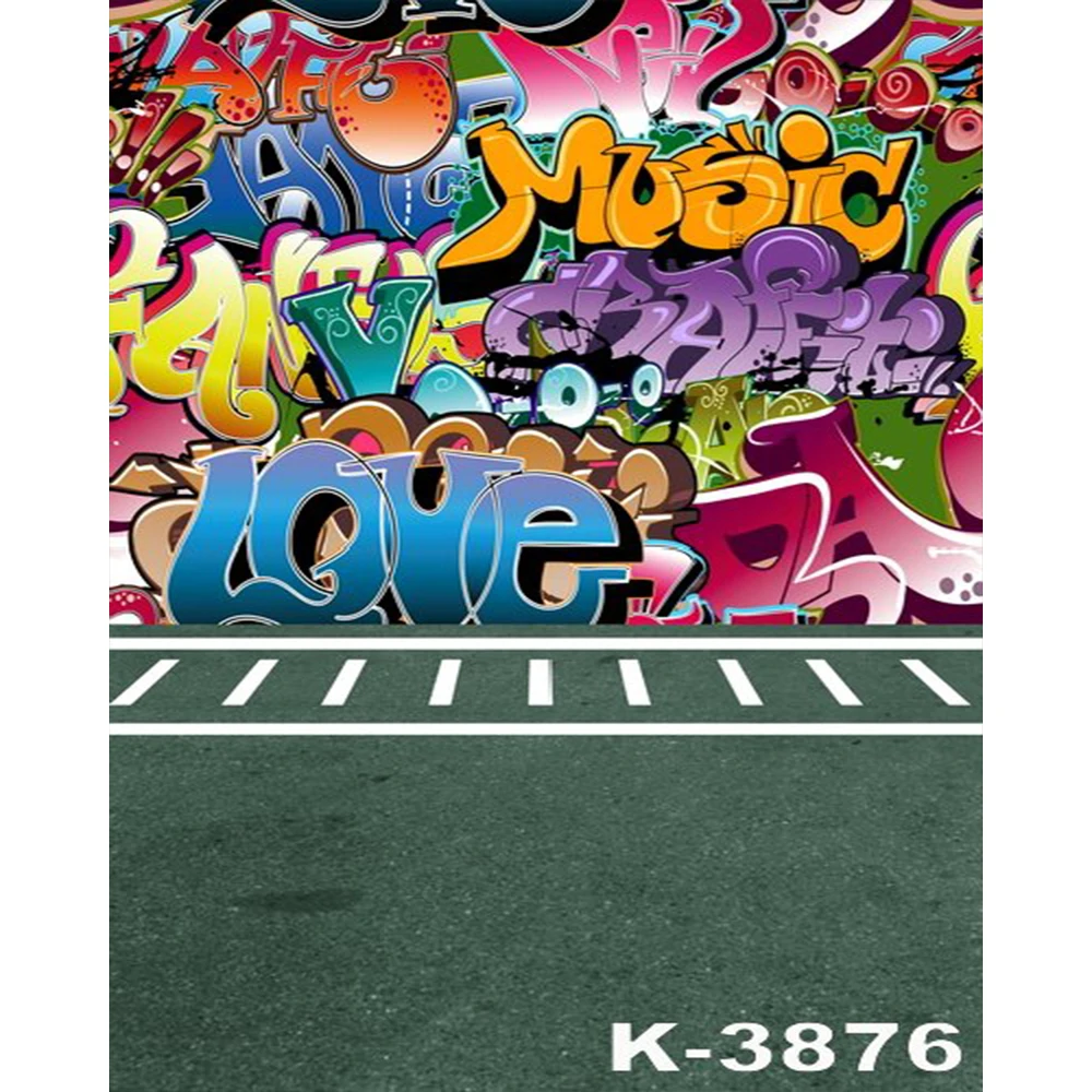 

Graffiti Wall Photophone Photo Background Painting Young Photography Backdrop grunge Style Photocall For Photo Studio