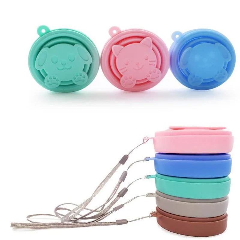 

1PC 170ML Portable Folding Silicone Coffee Tea Cup Foldable Reusable Pocket Travel Cup Household Items Cup