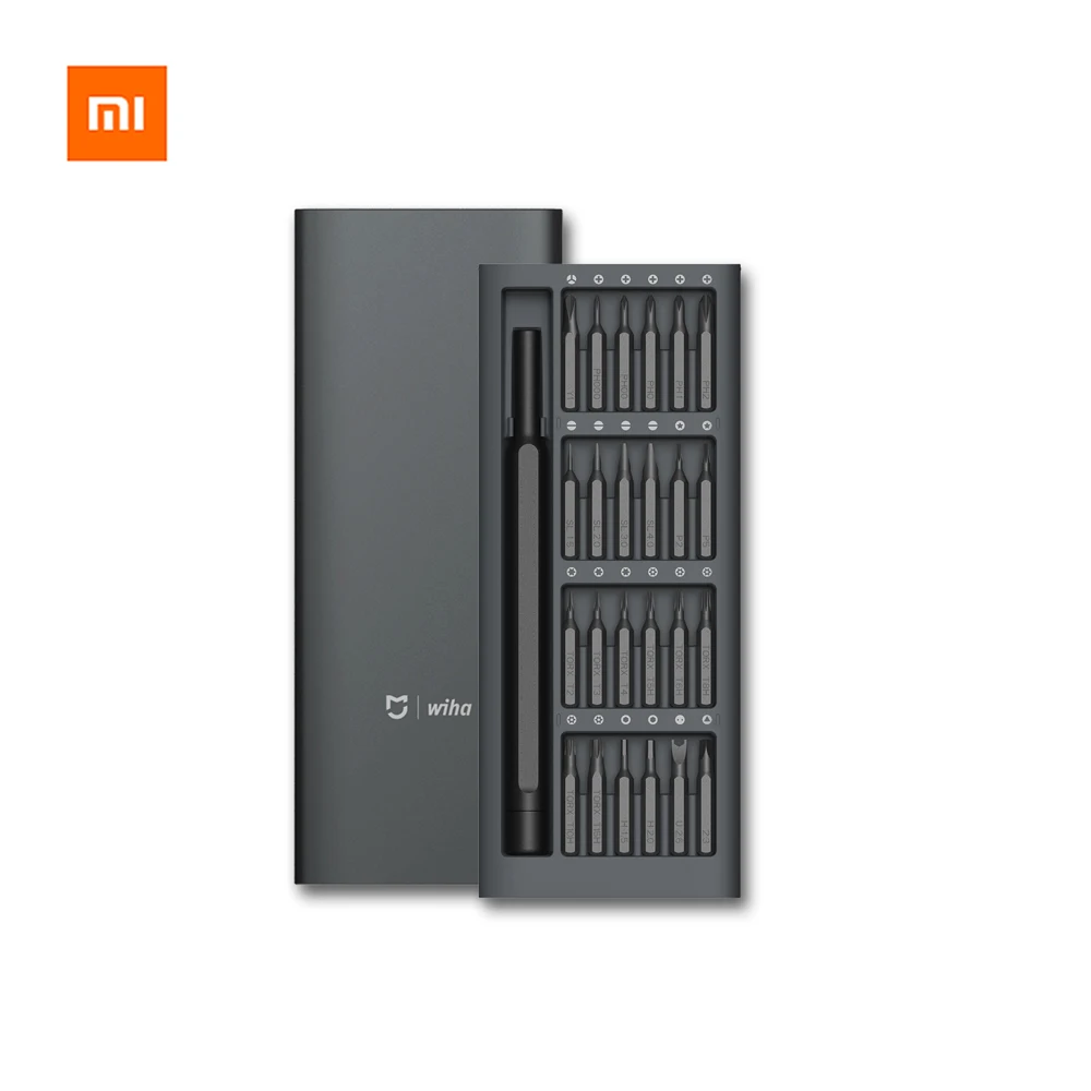 Xiaomi Mijia Wiha точный шуруповерт ежедневного использования Комплект 24 магнитные биты