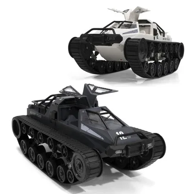 1/12 RC 4WD Drift Tank 2.4G High speed EV2 Tank RTR Remote control armored vehicle 380 Motor toys for children 2