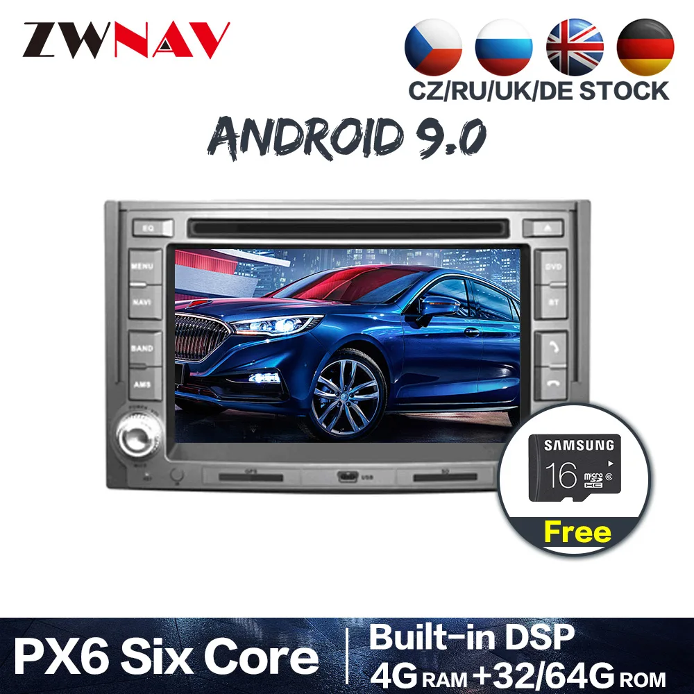 PX6 4+ 64 Android 9,0 автомобильный dvd-плеер для hyundai H1 Grand Royale I800 2007+ Автомагнитола gps Навигация стерео Мультимедиа автоаудио