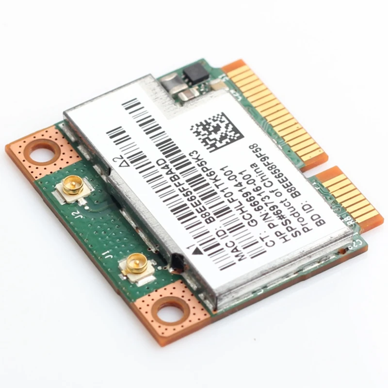 Двухдиапазонный BCM943228HMB 802.11A/B/G/N 300 Мбит/с Wi Fi Беспроводной карты Bluetooth 4 0 Половина