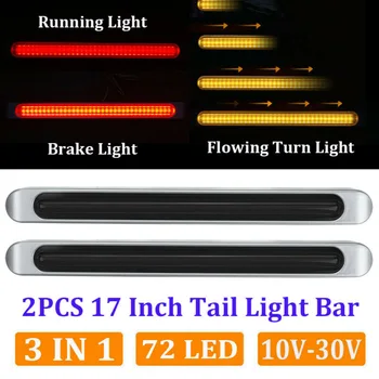 

Truck Car Lights Auto 72-LED ABS Turn Signal Side Marker Lamp Bulbs Waterproof