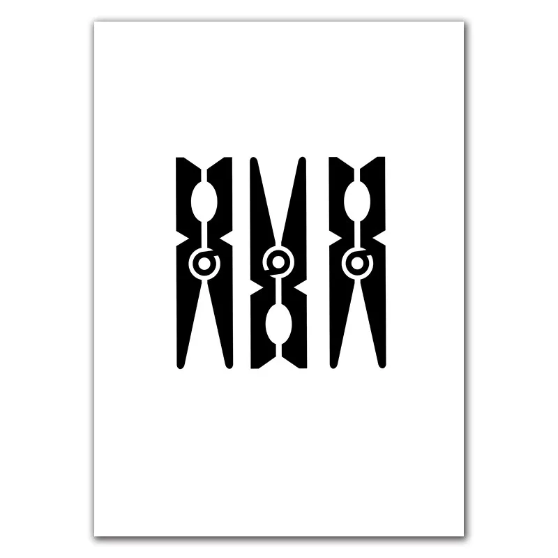 Laundry-Signs-Wall-Art-Canvas-Painting-Poster-Print-Black-White-Wash-Dry-Fold-Repeat-Molecular-Picture (11)