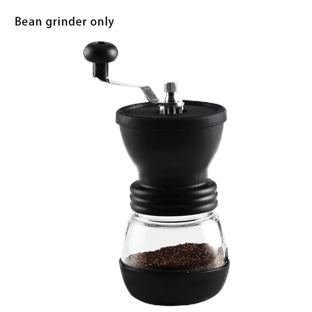 Моющаяся ручная кофемолка в стиле ретро, мельница для кофе в зернах, шлифовальный круг обозрения, дизайнерская ручная кофемолка, винтажная кофеварка