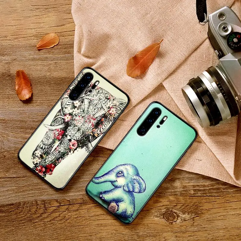 Слон Дамбо чехол для huawei P8 P9 Mini P10 P20 2019 P30 LITE P Smart Z 2018 Pro Coque Funda | Мобильные телефоны и