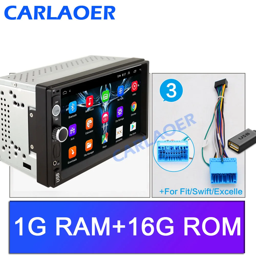 2G ram 2 din автомагнитола 2Din Android Авторадио мультимедийный плеер для Nissan hyundai Kia toyata Chevrolet Ford наклейки suzuki, mitsubishi - Цвет: 1G RAM Suzuki