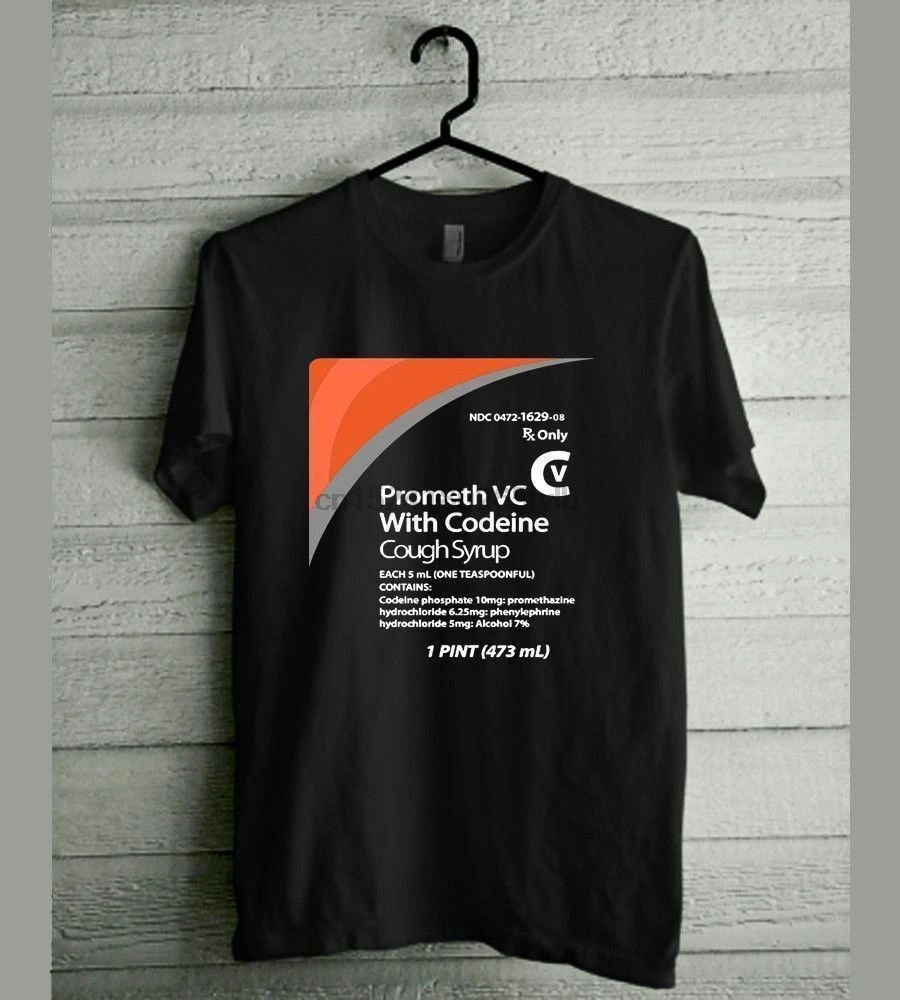 Cough Syrup T Shirt Promethazine Codeine Sizzurp AliExpress