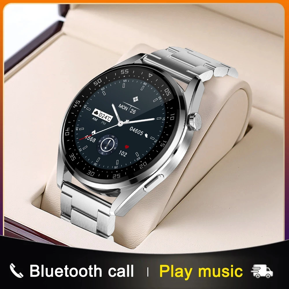 2021 New smart watch For Huawei Watch 3 Pro Bluetooth Call Listen To Music Heart Rate Monitor Pedometer For ios Android
