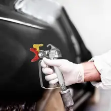 Всасывающий Тип Краскораспылитель компрессор аэрограф в основном используется для распыления латексной краски и т. Д