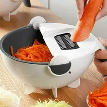 ARRVIALS вращается овощерезка 9 в 1 многофункциональная емкость роторный измельчитель кухонный инструмент