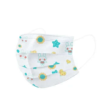 

Face Maskes Unisex Child Kids Cartoon Print Adjustable Filter Reusable Safet Protect Reusable Cotton Face Lavable Scarf