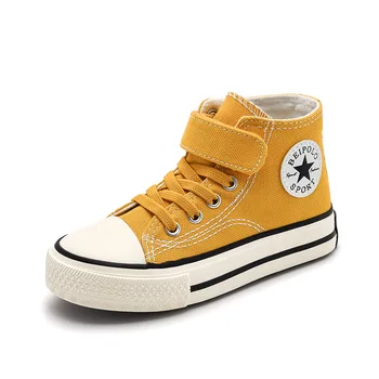 

2020 Spring Fashion Canvas Sneakers Children's Shoessize 25-37 Sneakers Comfortable Boys Warm Boots Girls Boots Sneakers