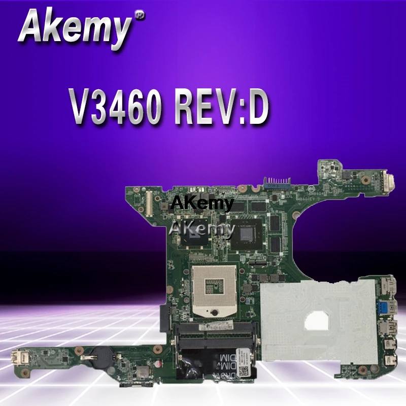 

brand new CN-0C0NHY FOR HP DELL VOSTRO 3460 V3460 laptop motherboard DA0V08MB6D1 REV:D mainboard 0C0NHY C0NHY NOTEBOOK