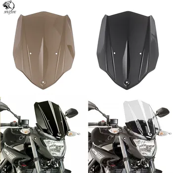 

Moto Sport Touring Racing Windshield Windscreen Shield Screen with Mounting Bracket for 2016-2018 Yamaha MT 03 MT-03 MT03