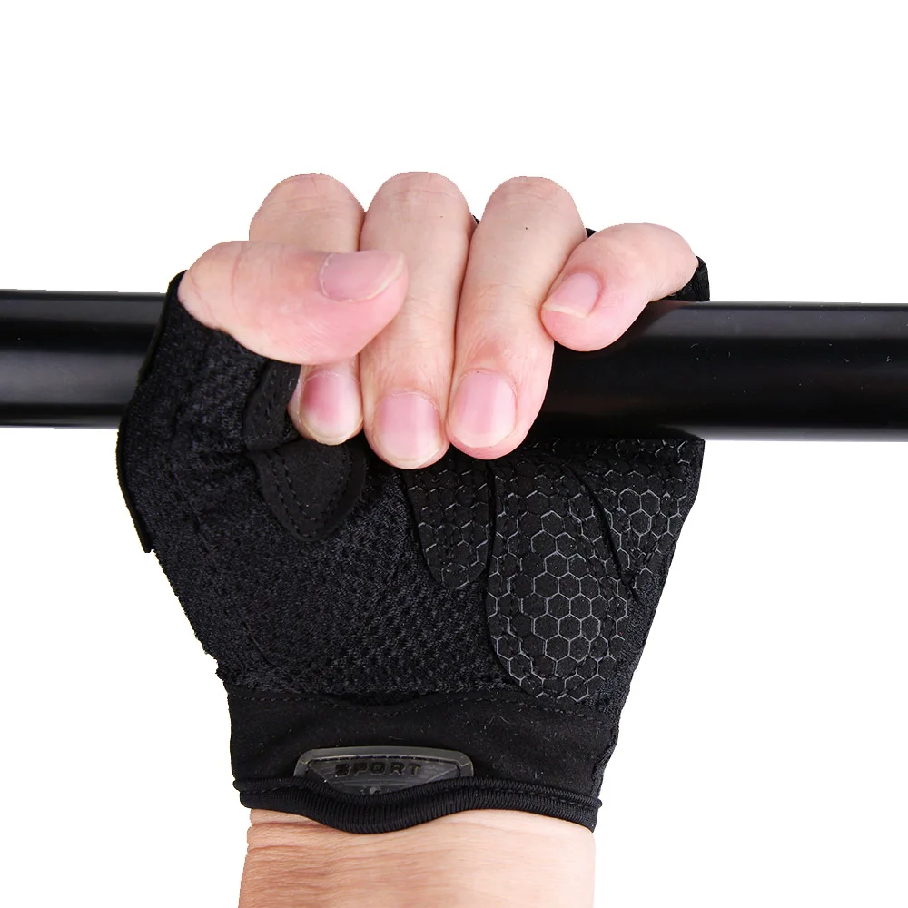 Professional Gym Fitness Gloves Power Lifting Men Crossfit Half Weight Finger Workout Women Hand Bodybuilding Protector